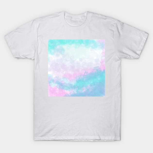 Watercolor Background T-Shirt by BiscuitSnack